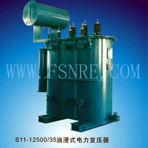 S11-12500/35 oil-immersed power transformer